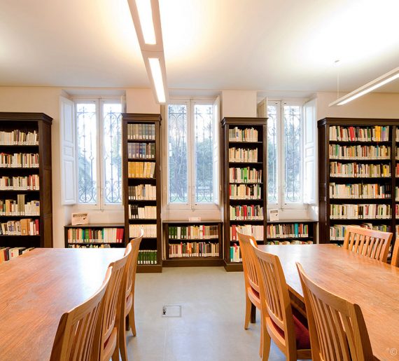 Biblioteca – Sala de lectura de Rafael Calvo