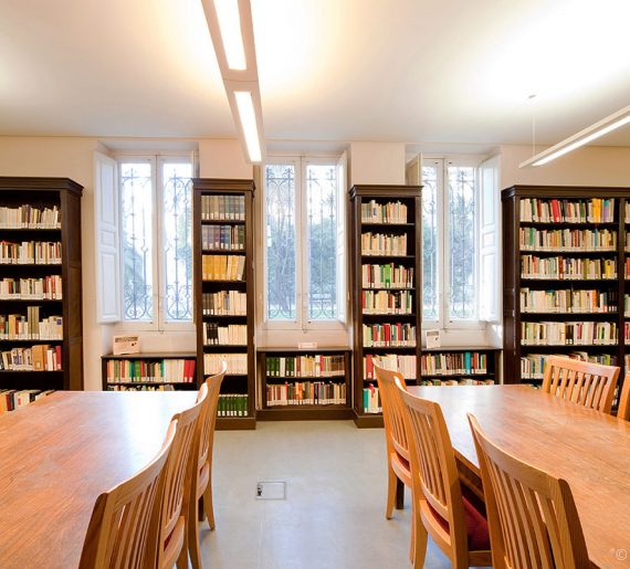 Biblioteca – Sala de lectura de Rafael Calvo