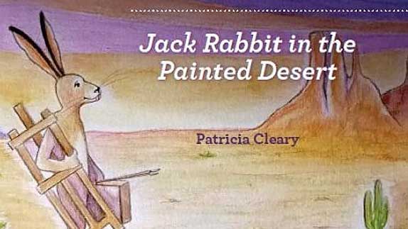 Jack Rabbit in the Painted Desert