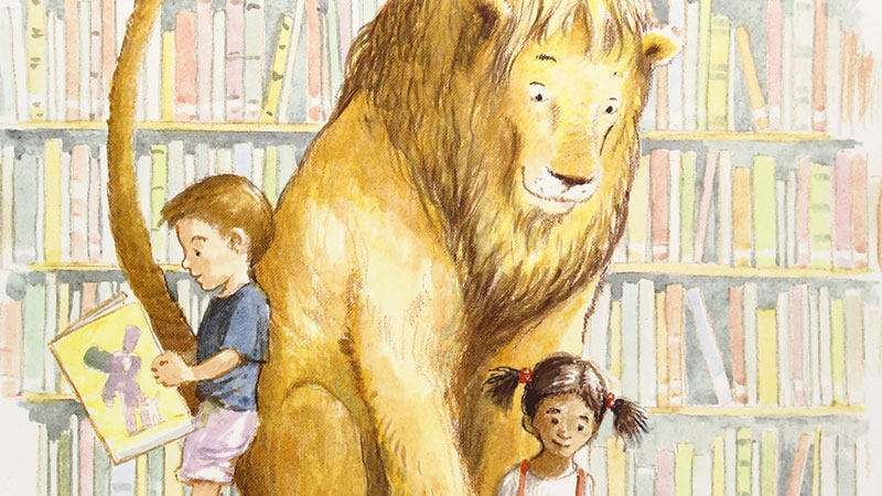 Library Lion