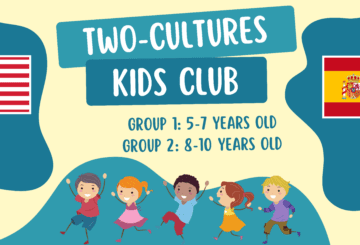 Club para niños bilingües (español/ inglés) de edades comprendidas entre los 5 y 10 años que viven en Madrid en un entorno familiar bicultural