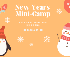 New Year's Mini-Camp. 3, 4, 5 y 8 de enero de 2024