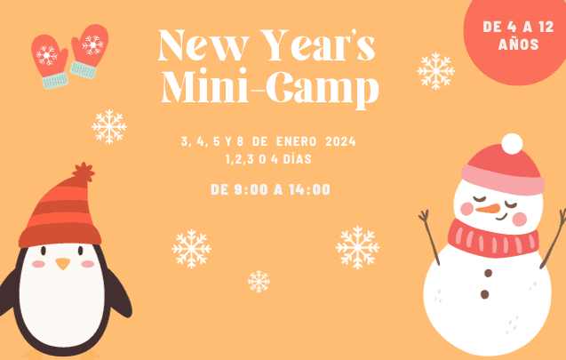 New Year's Mini-Camp. 3, 4, 5 y 8 de enero de 2024