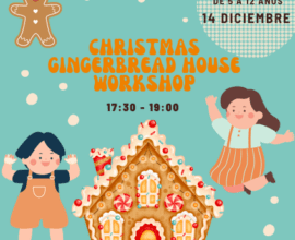 Gingerbread house taller Instituto Internacional