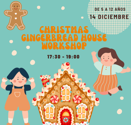 Gingerbread house taller Instituto Internacional