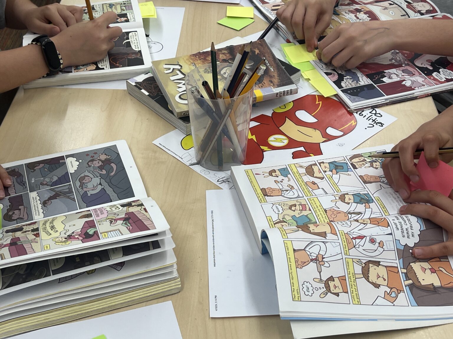 Institute’s first comics club publishes students’ books | Instituto ...