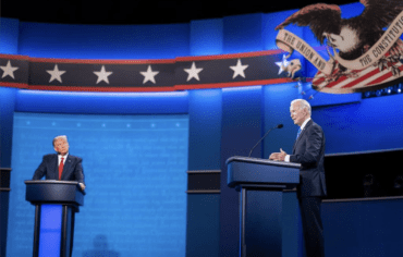 presidential candidates debating