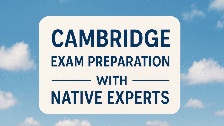 Preparación Exámenes de Cambridge para adultos